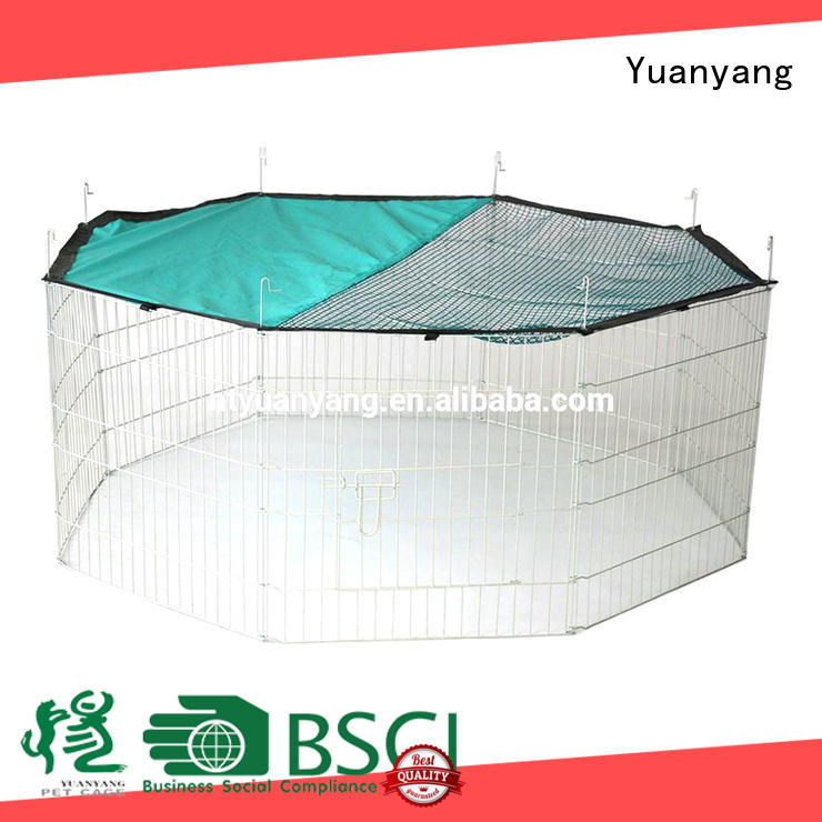 Yuanyang wire playpen factory for dog exercise area