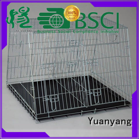 Yuanyang wire dog crate supply for training pet