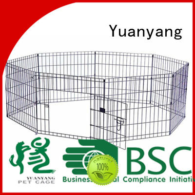 Yuanyang Durable metal puppy playpen company for puppy exercise area