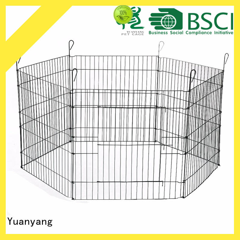Custom metal playpen supply for dog exercise area