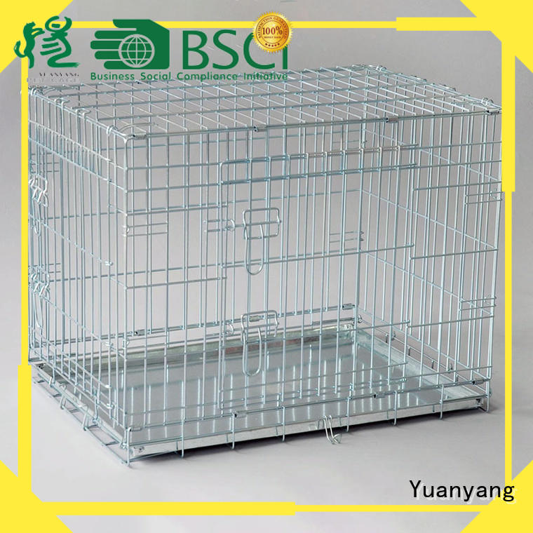 Yuanyang Durable metal wire dog cage manufacturer for training pet