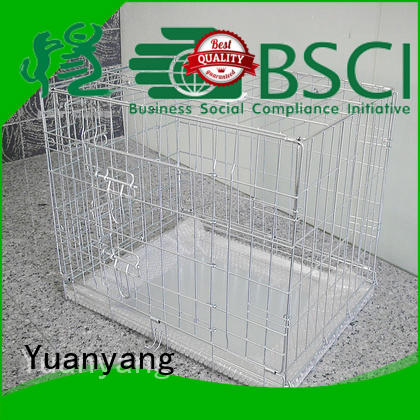 Yuanyang heavy duty dog kennel manufacturer for transporting puppy