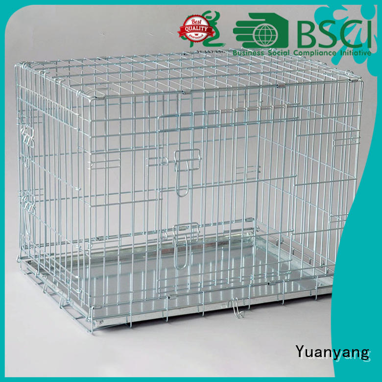 Professional wire dog kennel supply for transporting puppy