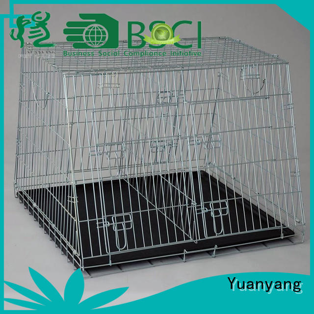 Yuanyang Best wire dog kennel company for transporting dog