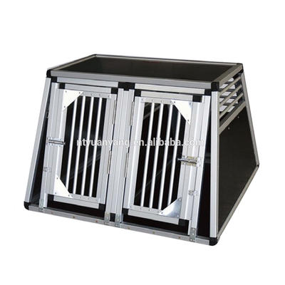 Heavy Duty Dog Carrier Aluminum Dog Kennel Pet Transport Box YD024F