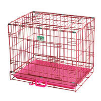 Portable Folding Dog Cage Metal Pet Crate YD105
