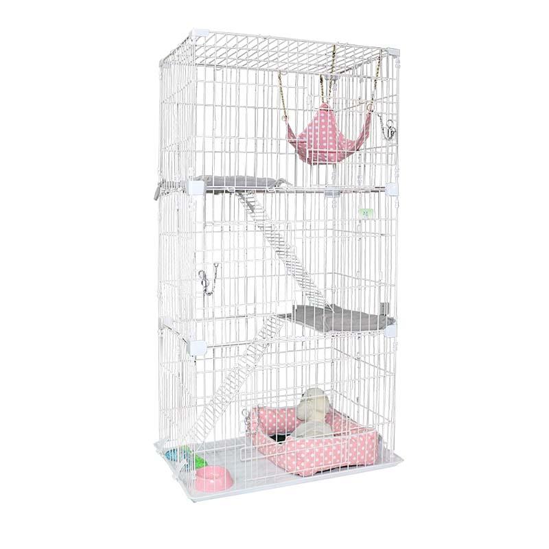 Assembled And Easy Collapsible  Cat Kennel Cage YD199