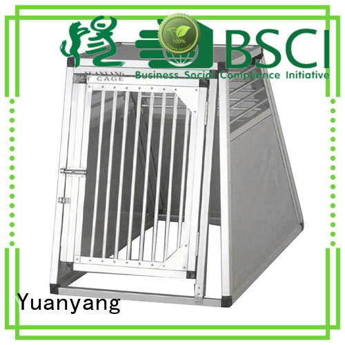 Yuanyang Professional aluminum dog kennel manufacturer for puppy exercise area