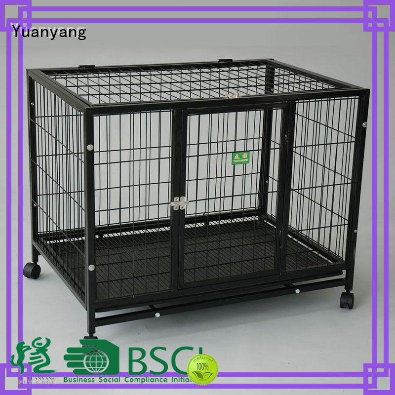 Yuanyang steel dog crate company for transporting dog