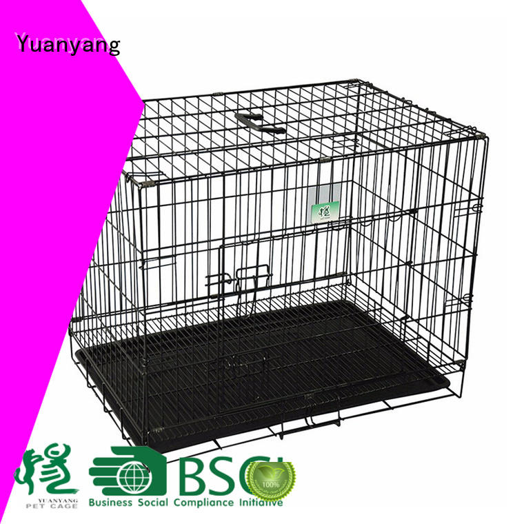 Yuanyang puppy crate manufacturer for transporting dog