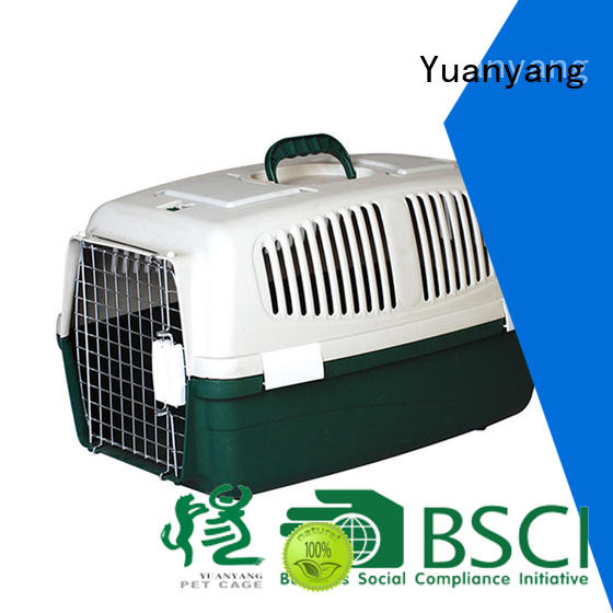 Yuanyang plastic dog kennels company for puppy carrying
