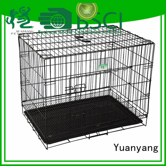 Yuanyang wire dog crate company for transporting puppy