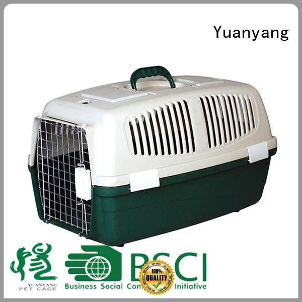 Yuanyang Custom plastic dog crates supply for carrying dog