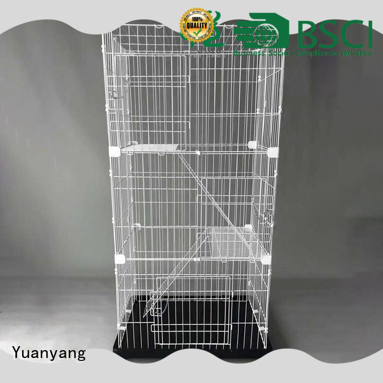 Yuanyang Top wire cat cage manufacturer exercise place for cat