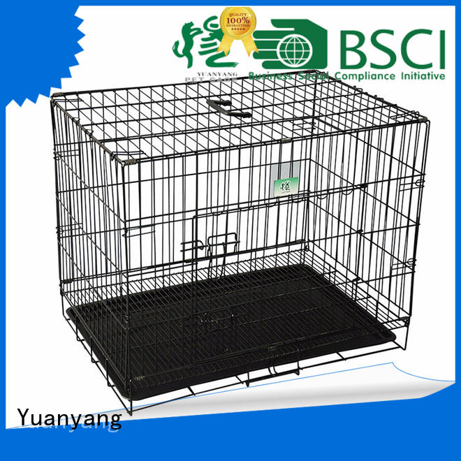 Yuanyang heavy duty dog cage factory for transporting puppy