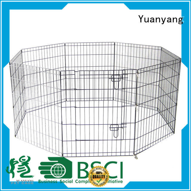 Yuanyang Durable metal dog pen supplier for dog outdoor activities