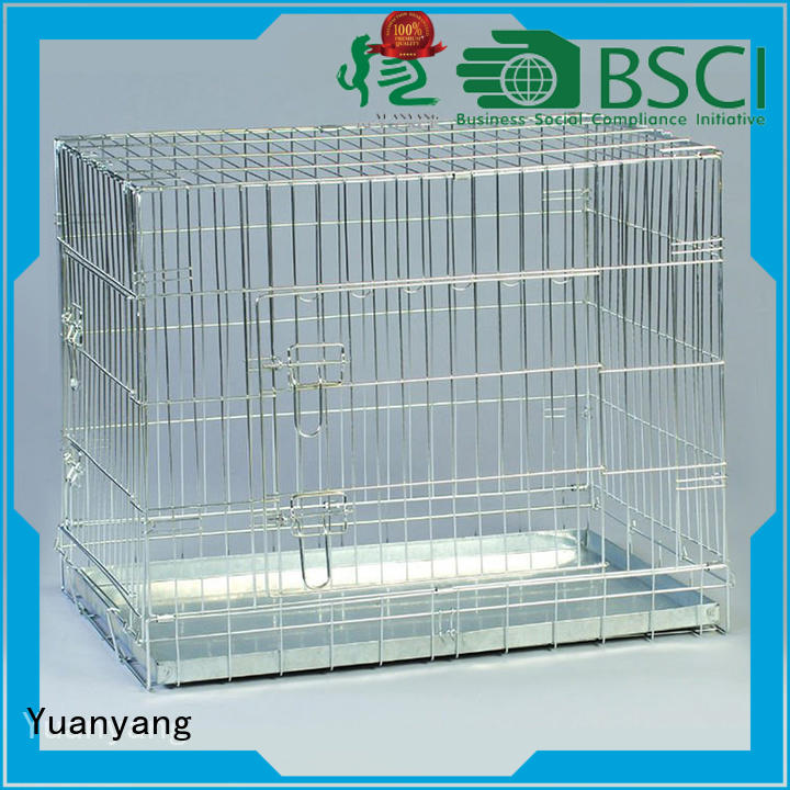Yuanyang metal wire dog cage manufacturer for training pet