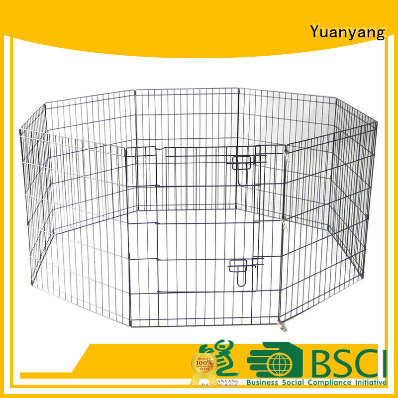 Yuanyang Professional metal dog playpen supply for dog outdoor activities