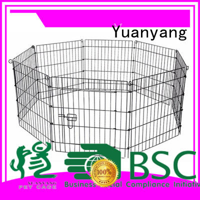 Yuanyang metal puppy playpen supply for puppy exercise area