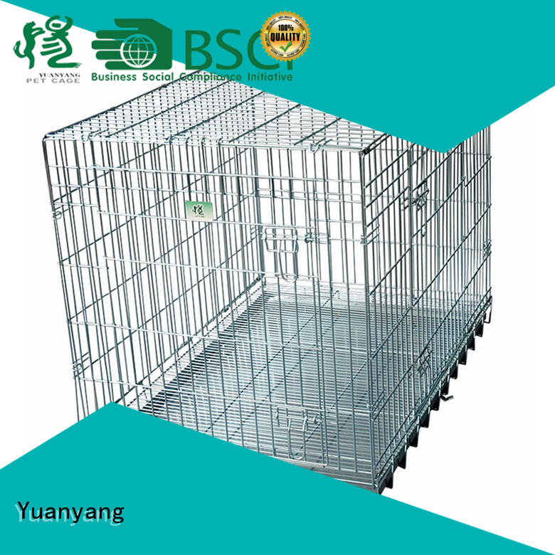 Excellent quality wire dog cage supplier for transporting dog