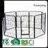 Top heavy duty pet playpen supply for dog exercise area
