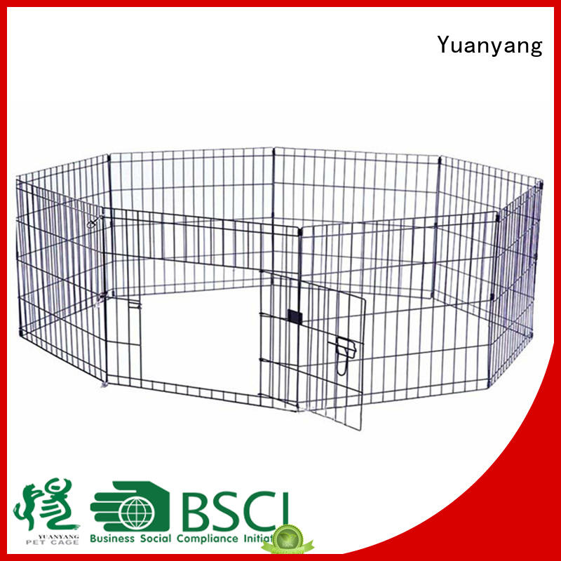 Yuanyang Top metal dog playpen company for dog exercise area