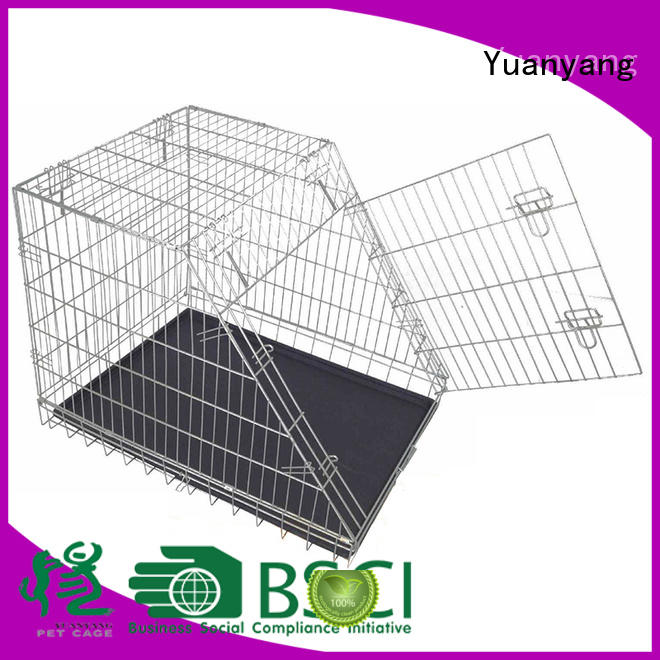 Yuanyang heavy duty dog crate supplier for transporting puppy