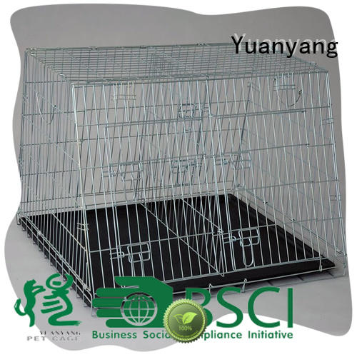 Yuanyang Excellent quality steel dog crate company for training pet