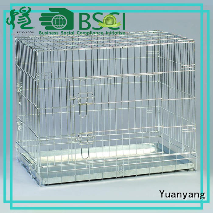 Yuanyang Top heavy duty dog kennel manufacturer for transporting puppy