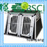 Excellent quality aluminium dog crate company for dog car transport