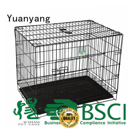 Yuanyang Top wire dog crate manufacturer for transporting dog