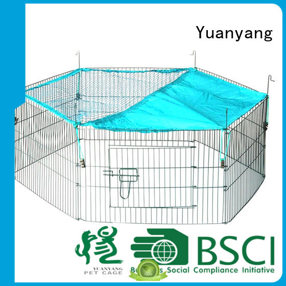 Yuanyang metal dog playpen factory for dog outdoor activities