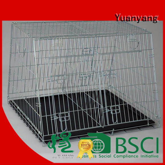 Yuanyang Custom heavy duty dog cage factory for transporting puppy
