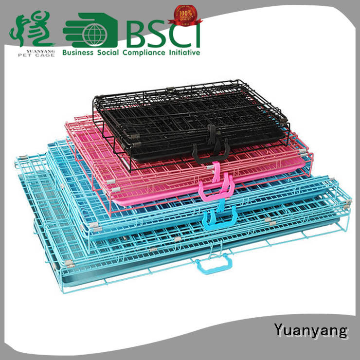 Yuanyang wire pet cage supplier for training pet