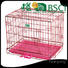 Excellent quality steel dog kennel supply for transporting puppy