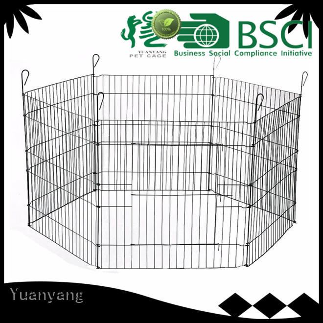 Yuanyang wire playpen factory for dog indoor activities