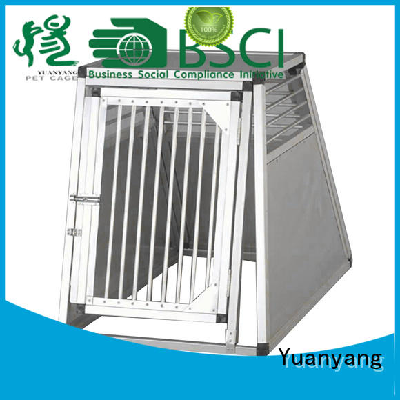 Yuanyang aluminum dog crates supply for transporting pet