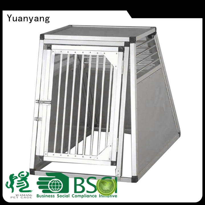 Top metal wire dog crate supply for transporting puppy