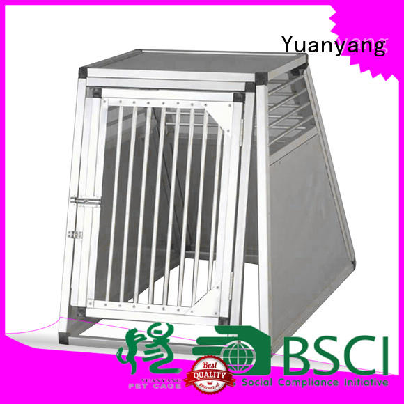 Best aluminum dog box factory for puppy exercise area