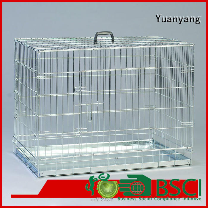 Yuanyang Top steel dog kennel supplier for transporting dog