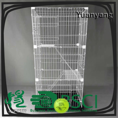Yuanyang Professional wire cat cage supplier room for cat