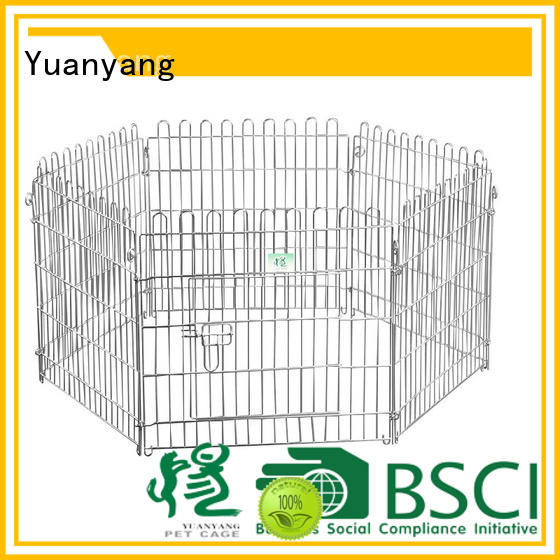 Yuanyang wire playpen manufacturer for puppy exercise area