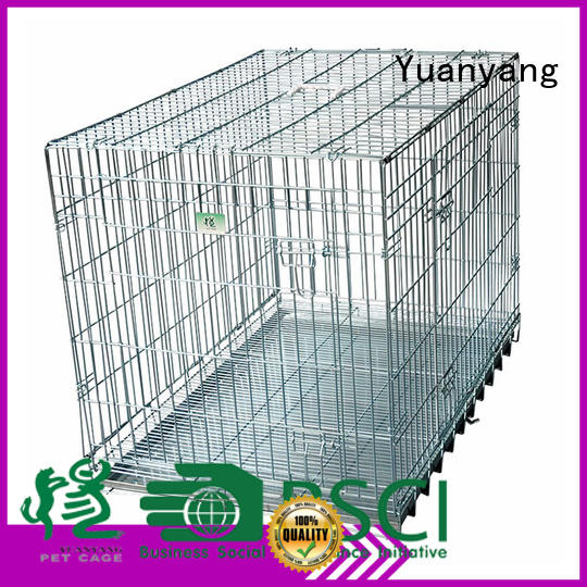 Yuanyang Top metal dog crate manufacturer for training pet