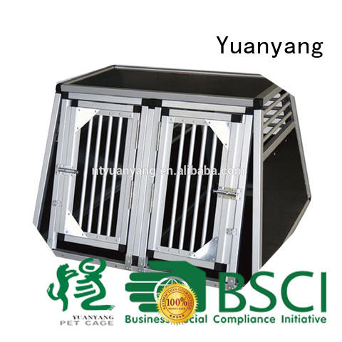 Professional aluminum dog crates supplier for puppy exercise area