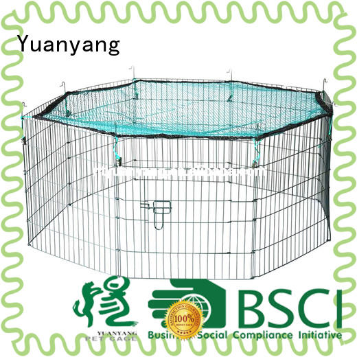 Yuanyang Professional puppy fence supply for dog outdoor activities