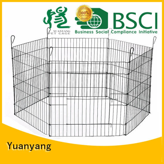 Yuanyang Top puppy fence supply for dog outdoor activities