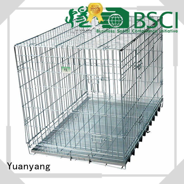 Yuanyang heavy duty dog crate supplier for transporting puppy