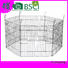 Excellent quality wire playpen supplier for dog exercise area