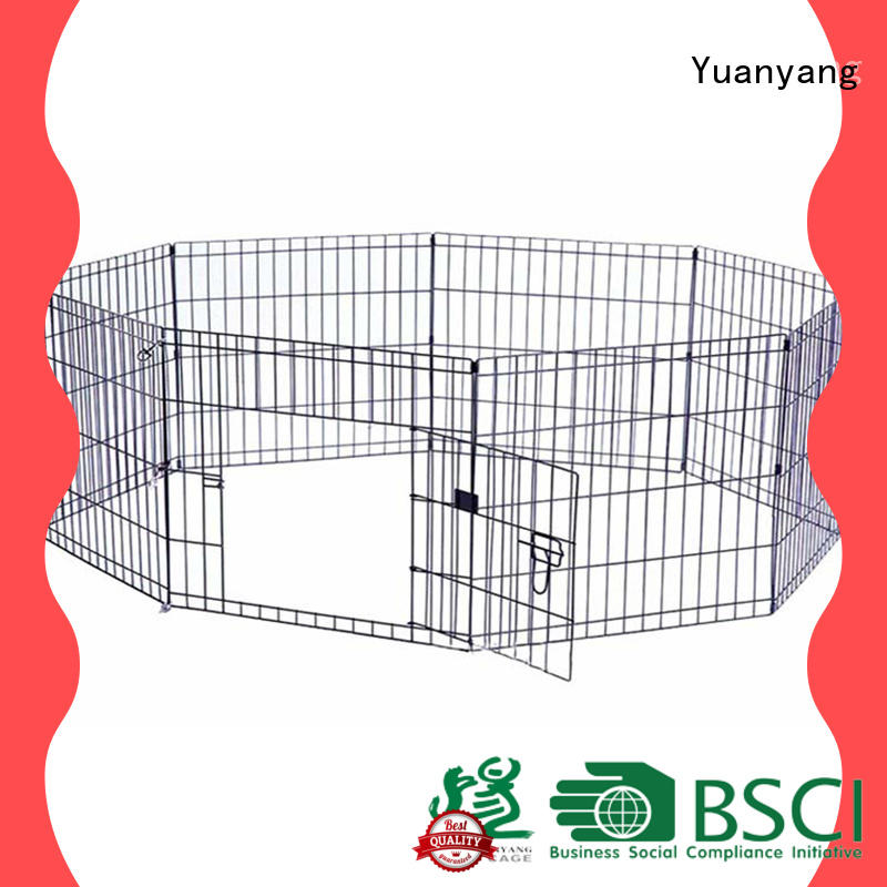 Yuanyang Custom metal dog playpen supplier for puppy exercise area