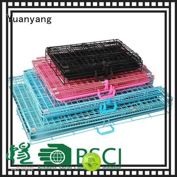 Yuanyang Professional puppy crate supply for transporting puppy